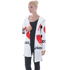 I Love Gregory Longline Hooded Cardigan by ilovewhateva