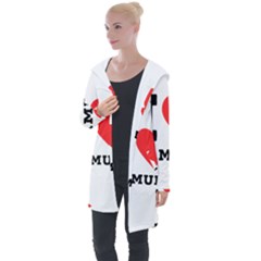 I Love Samuel Longline Hooded Cardigan by ilovewhateva