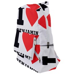 I Love Benjamin Travelers  Backpack by ilovewhateva