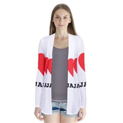 I Love Benjamin Drape Collar Cardigan by ilovewhateva