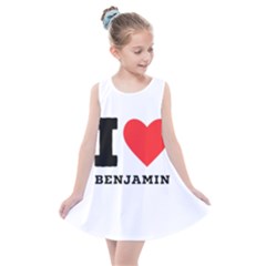 I Love Benjamin Kids  Summer Dress by ilovewhateva