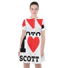 I Love Scott Sailor Dress by ilovewhateva