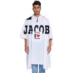 I Love Jacob Men s Hooded Rain Ponchos by ilovewhateva