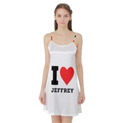 I Love Jeffrey Satin Night Slip by ilovewhateva