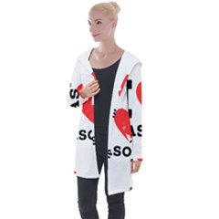 I Love Jason Longline Hooded Cardigan by ilovewhateva