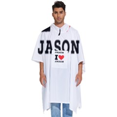 I Love Jason Men s Hooded Rain Ponchos by ilovewhateva