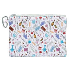 Medical Canvas Cosmetic Bag (xl) by SychEva