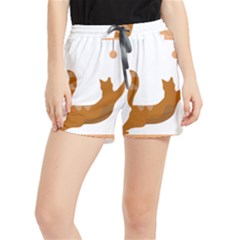 Animal Cat Pet Feline Mammal Women s Runner Shorts by Semog4