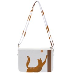 Animal Cat Pet Feline Mammal Double Gusset Crossbody Bag by Semog4