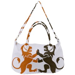 Lions Animals Wild Cats Removal Strap Handbag by Semog4