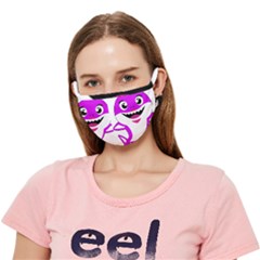 Purple Shark Fish Crease Cloth Face Mask (adult) by Semog4