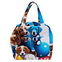 Cute Dog Dogs Animal Pet Boxy Hand Bag by Semog4