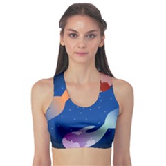 Koi Fish Carp Water Nature Animal Sports Bra by Semog4