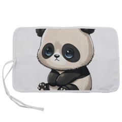 Cute Panda Bear Animal Cartoon Pen Storage Case (l) by Semog4