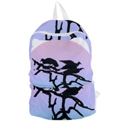 Birds Bird Vultures Tree Branches Foldable Lightweight Backpack by Semog4