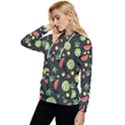 Watermelon Berries Patterns Pattern Women s Lightweight Drawstring Hoodie View2