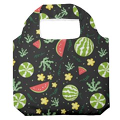 Watermelon Berries Patterns Pattern Premium Foldable Grocery Recycle Bag by Semog4