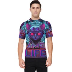 Gamer Life Men s Short Sleeve Rash Guard by minxprints