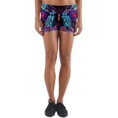 Gamer Life Yoga Shorts by minxprints