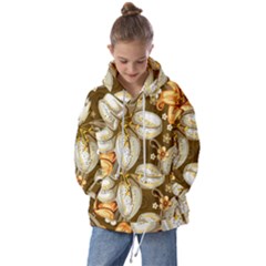 Flowers Pattern Floral Patterns Decorative Art Kids  Oversized Hoodie by Semog4