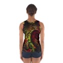 Green And Red Lights Wallpaper Fractal Digital Art Artwork Sport Tank Top  View2