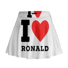 I Love Ronald Mini Flare Skirt by ilovewhateva