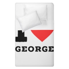 I Love George Duvet Cover Double Side (single Size) by ilovewhateva