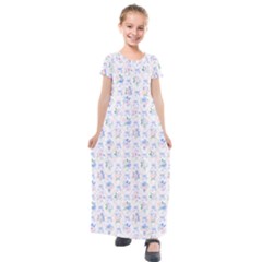 Ckssmd3234 Kids  Short Sleeve Maxi Dress by adorned