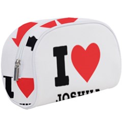 I Love Joshua Make Up Case (large) by ilovewhateva