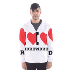 I Love Andrew Men s Hooded Windbreaker by ilovewhateva