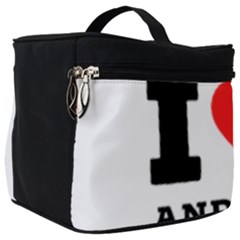 I Love Andrew Make Up Travel Bag (big) by ilovewhateva