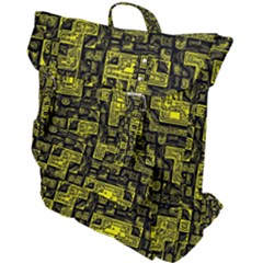 Background Graphic Beautiful Wallpaper Yellow Buckle Up Backpack by Jancukart