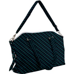 Lines Pattern Texture Stripes Particles Modern Canvas Crossbody Bag by Jancukart