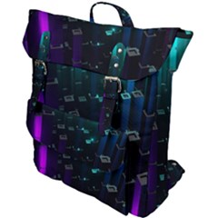 Abstract Building City 3d Buckle Up Backpack by Jancukart