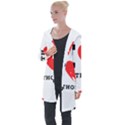 I love Anthony  Longline Hooded Cardigan View1