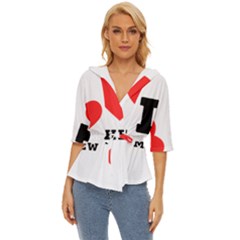 I Love Mathew Lightweight Drawstring Hooded Top by ilovewhateva