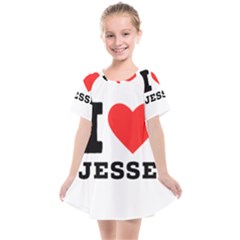 I Love Jesse Kids  Smock Dress by ilovewhateva