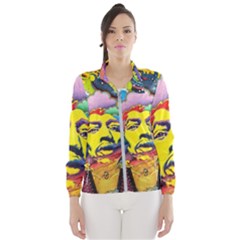 Psychedelic Rock Jimi Hendrix Women s Windbreaker by Semog4