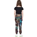 Stained Glass Mosaic Abstract Kids  Elastic Waist Pants View2