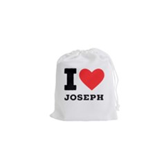 I Love Joseph Drawstring Pouch (xs) by ilovewhateva