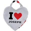 I love joseph Giant Heart Shaped Tote View1