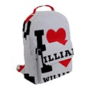 I love william Flap Pocket Backpack (Small) View2