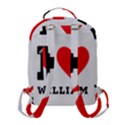 I love william Flap Pocket Backpack (Small) View3