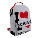 I love michael Flap Pocket Backpack (Small) View2