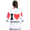 I love robert Drape Collar Cardigan View2