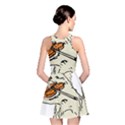 Cat Playing The Violin Art Reversible Skater Dress View2