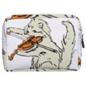 Cat Playing The Violin Art Make Up Pouch (Medium) View2