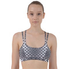 Background-pattern-halftone-- Line Them Up Sports Bra by Semog4