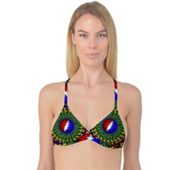 Grateful Dead Reversible Tri Bikini Top by Semog4