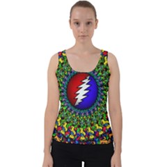 Grateful Dead Velvet Tank Top by Semog4